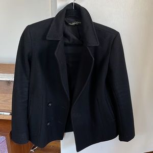 Elizabeth & James Waist Wool Coat